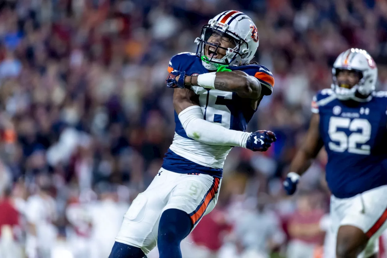 Former Auburn S Jaylin Simpson selected by Colts with 164th pick in 2024 NFL Draft