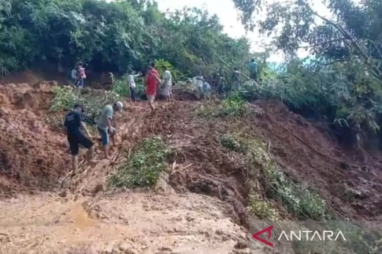 Pemkab Lebong upayakan penanganan titik-titik jalan rawan longsor