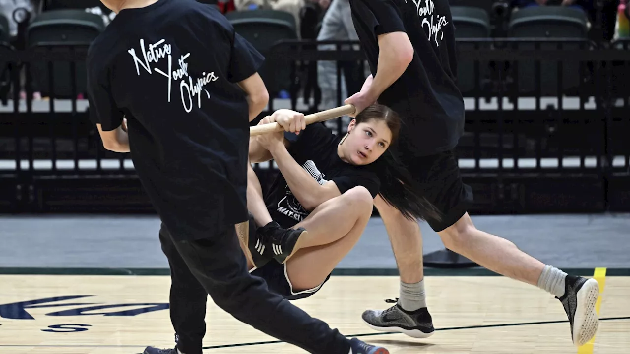 Alaska's Indigenous teens emulate ancestors' Arctic survival skills at the Native Youth Olympics