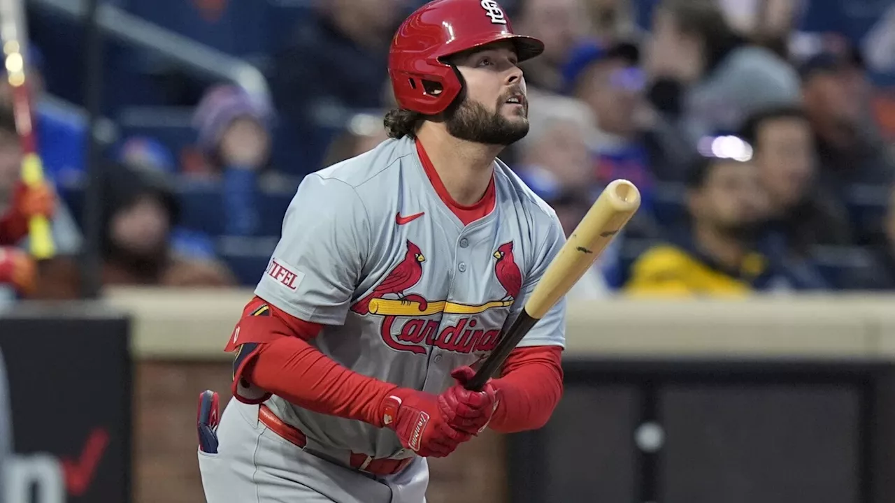 Alec Burleson snaps power drought with a 3-run homer, leading Cardinals past Mets 4-2