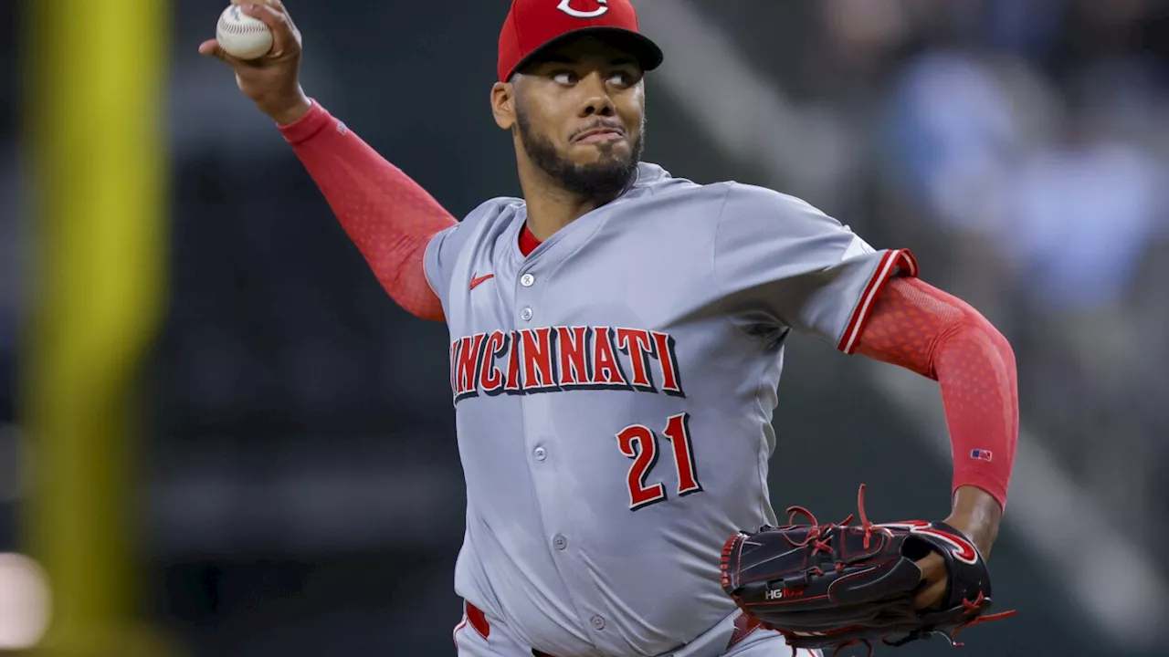 Reds starter Hunter Greene limits Rangers to 1 hit over 7 scoreless innings. They hold on to win 8-4