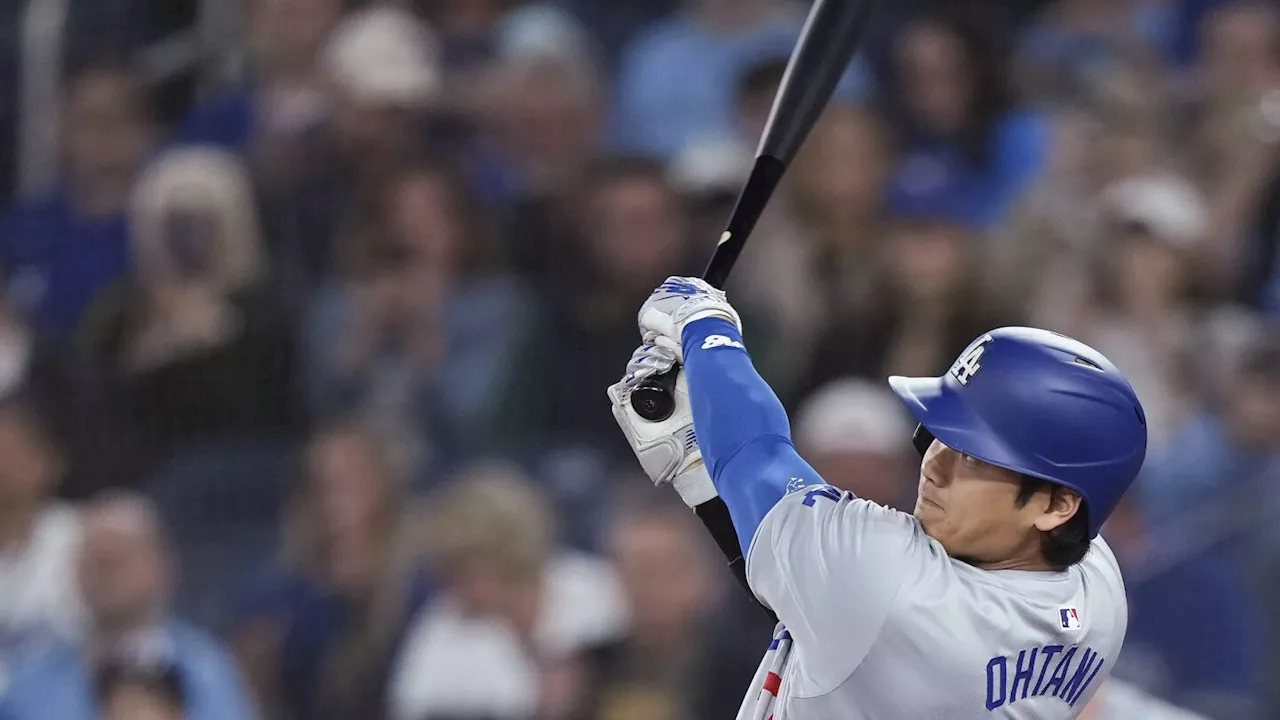 Shohei Ohtani responds to Toronto boos by hitting 7th homer as the Dodgers beat the Blue Jays 12-2