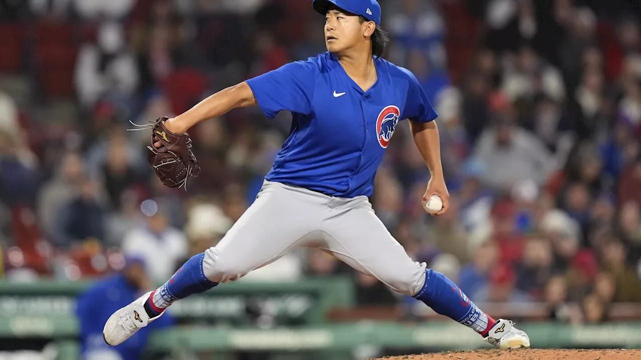 Shota Imanaga continues impressive MLB start, raising record to 4-0 as Cubs beat Red Sox 7-1