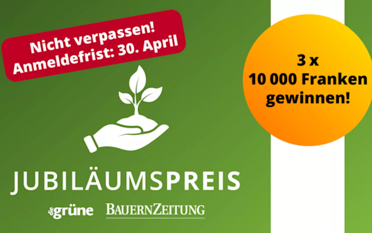 Machen Sie mit: Die Anmeldefrist läuft am 30. April ab