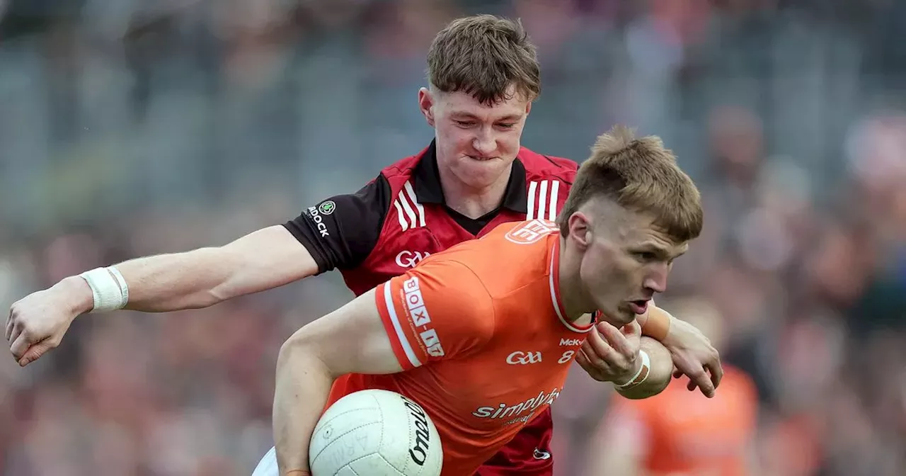 LIVE score updates as Armagh fight back to draw level at half-time, 0-5 to 1-2, after Ceilum Doherty's goal