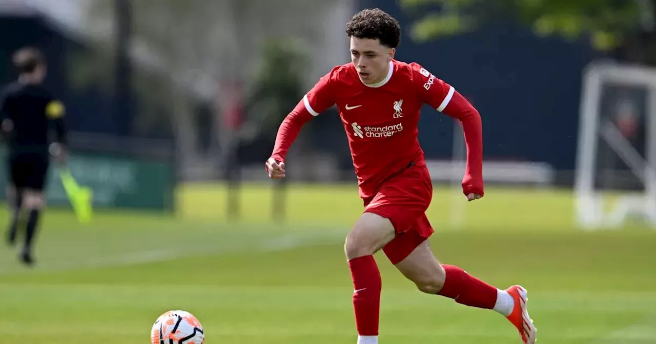 NI teen's impressive stats lead to first pro deal with Liverpool