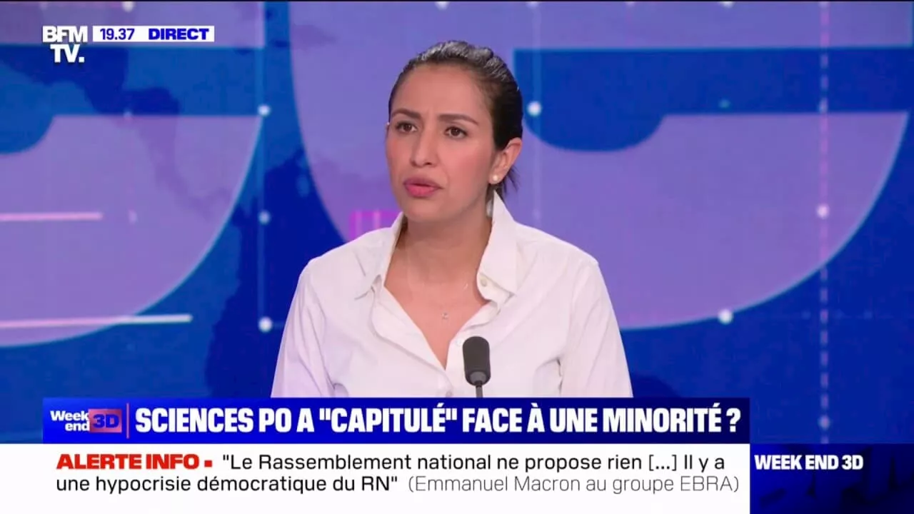 Blocage de Sciences-Po: la ministre Sarah El Haïry dénonce une 'instrumentalisation' de La France insoumise