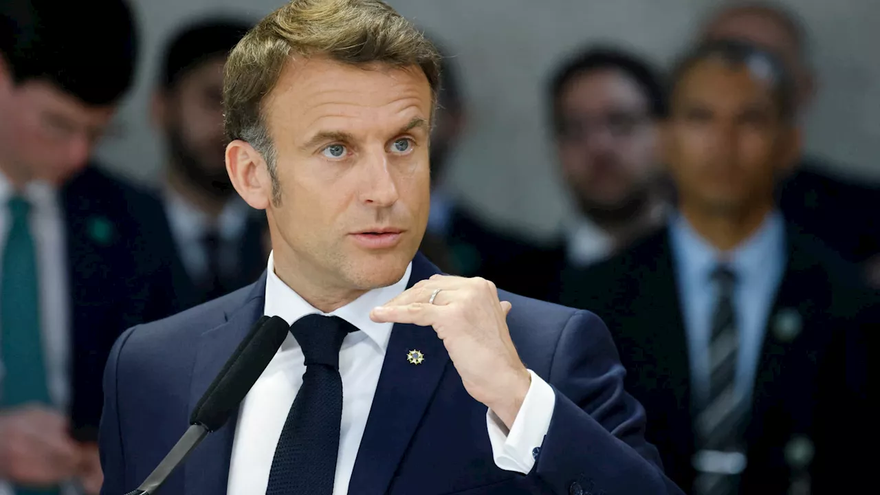 'Le RN ne propose rien': Macron s'attaque à la campagne des Européennes du Rassemblement national