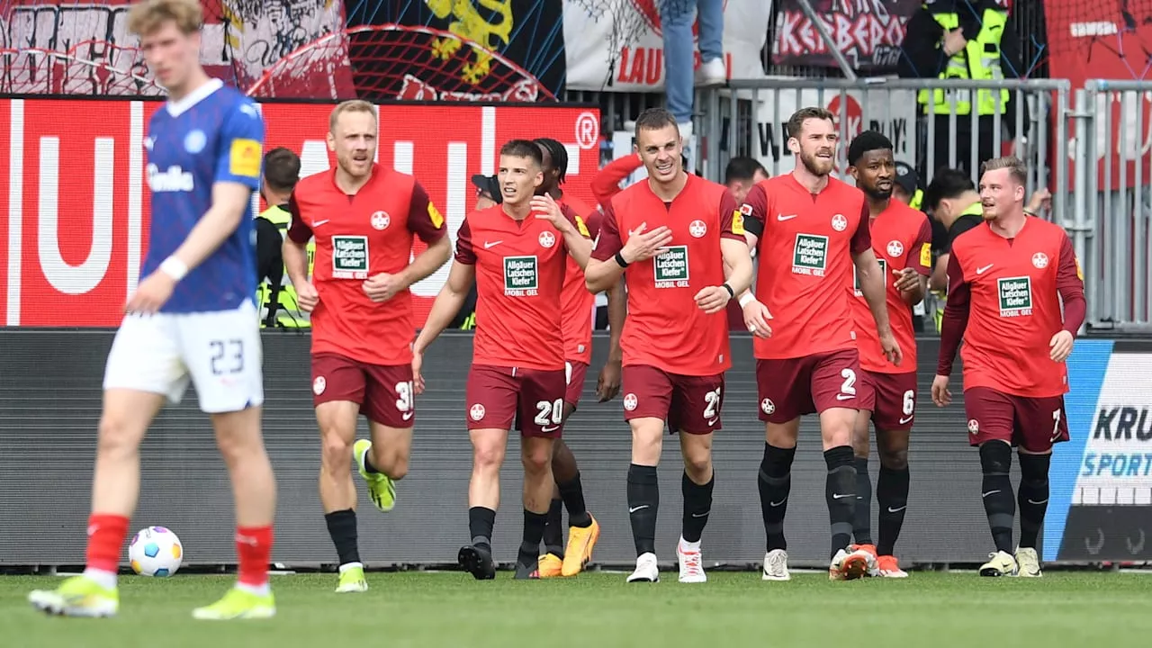 Kaiserslautern 3:1 in Kiel: Friedhelm Funkel zeigt's seinen Bossen