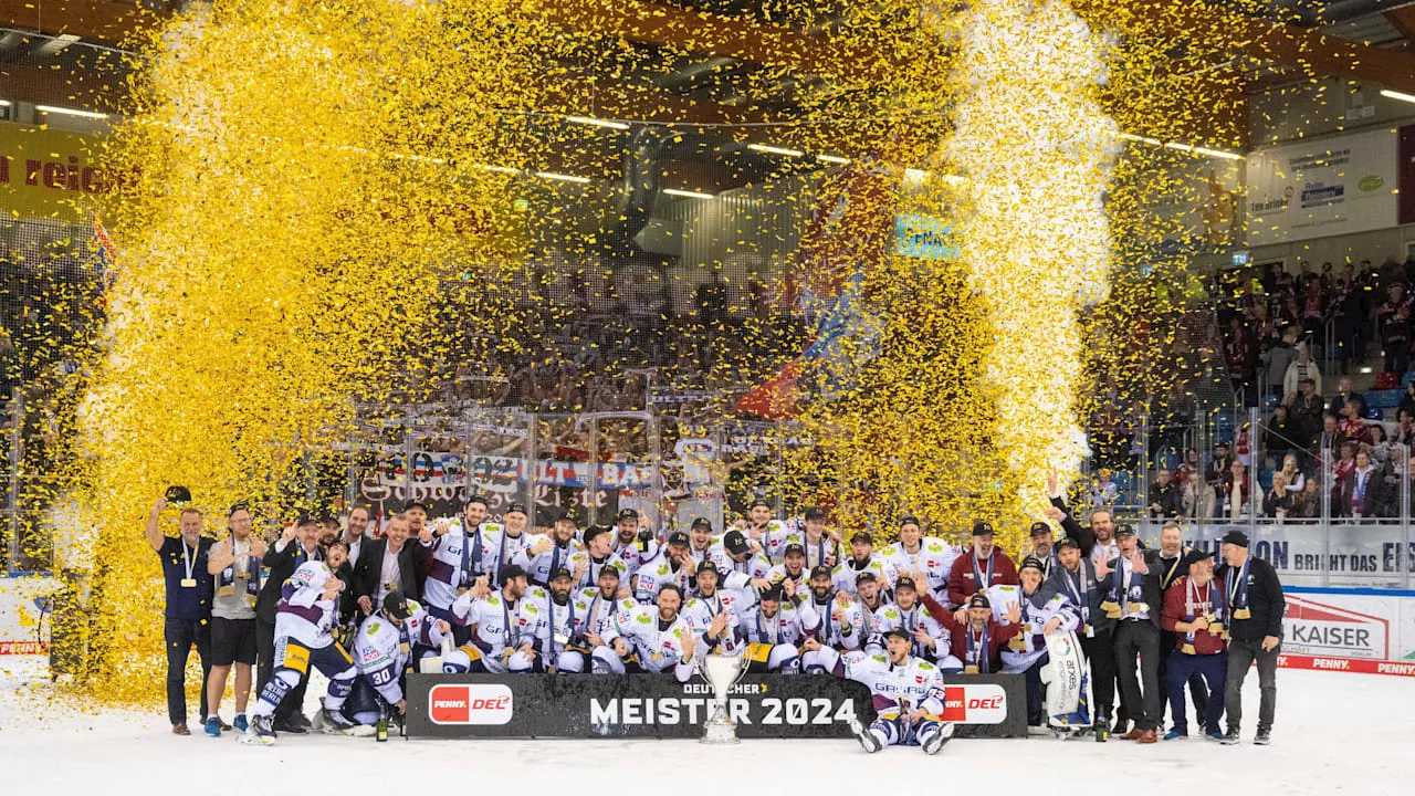 Meisterfeier: Eisbären: 10. Titel: Die wilde Party-Nacht der Eisbären