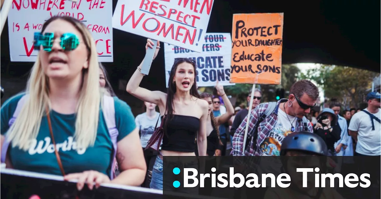 With a list of five demands, thousands take to Sydney streets over gendered violence