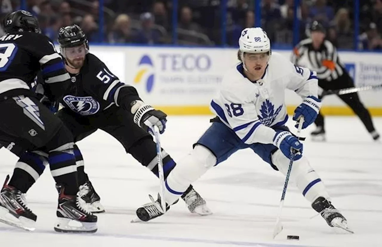 Leafs winger William Nylander on course to suit up in Game 4 against Bruins