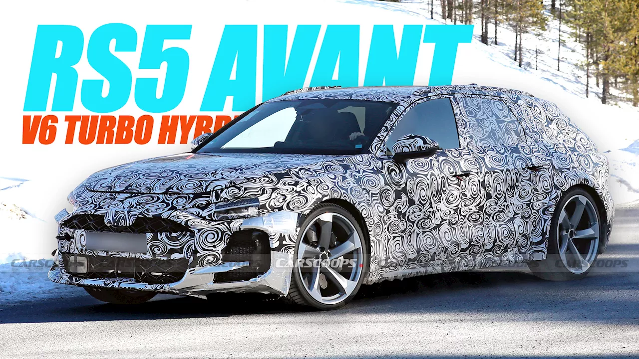 Muscular 2025 Audi RS5 Avant Calls Out The Skinny BMW M3 Touring And AMG C63