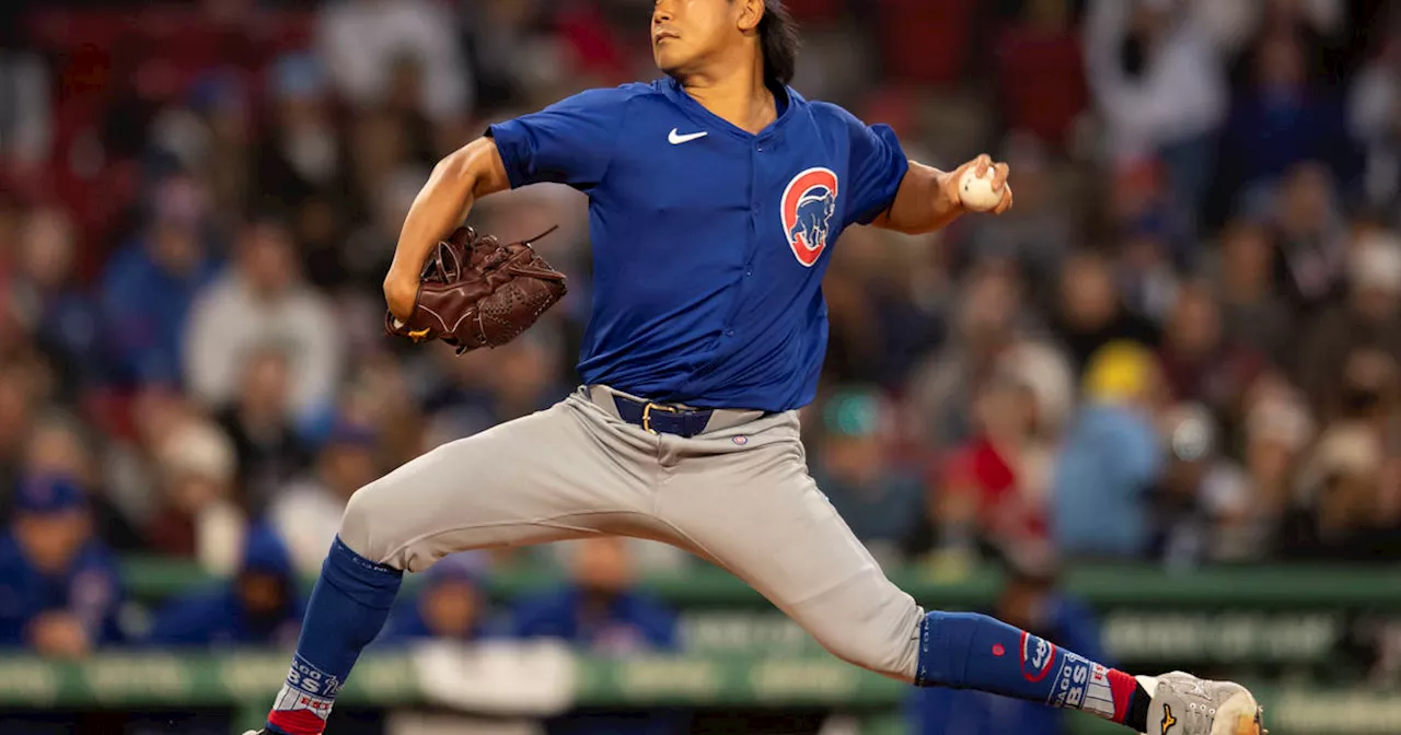 Shōta Imanaga raises record to 4-0 as Cubs beat Red Sox