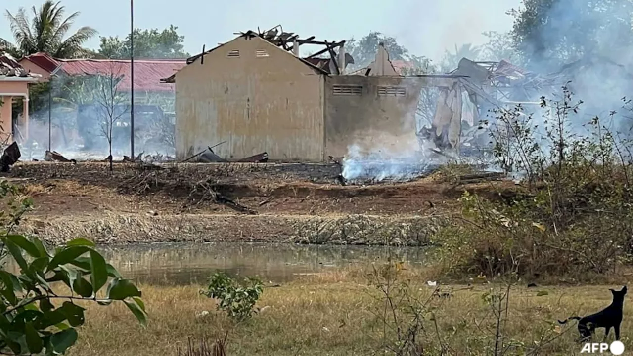 20 Cambodian soldiers killed in ammunition base explosion