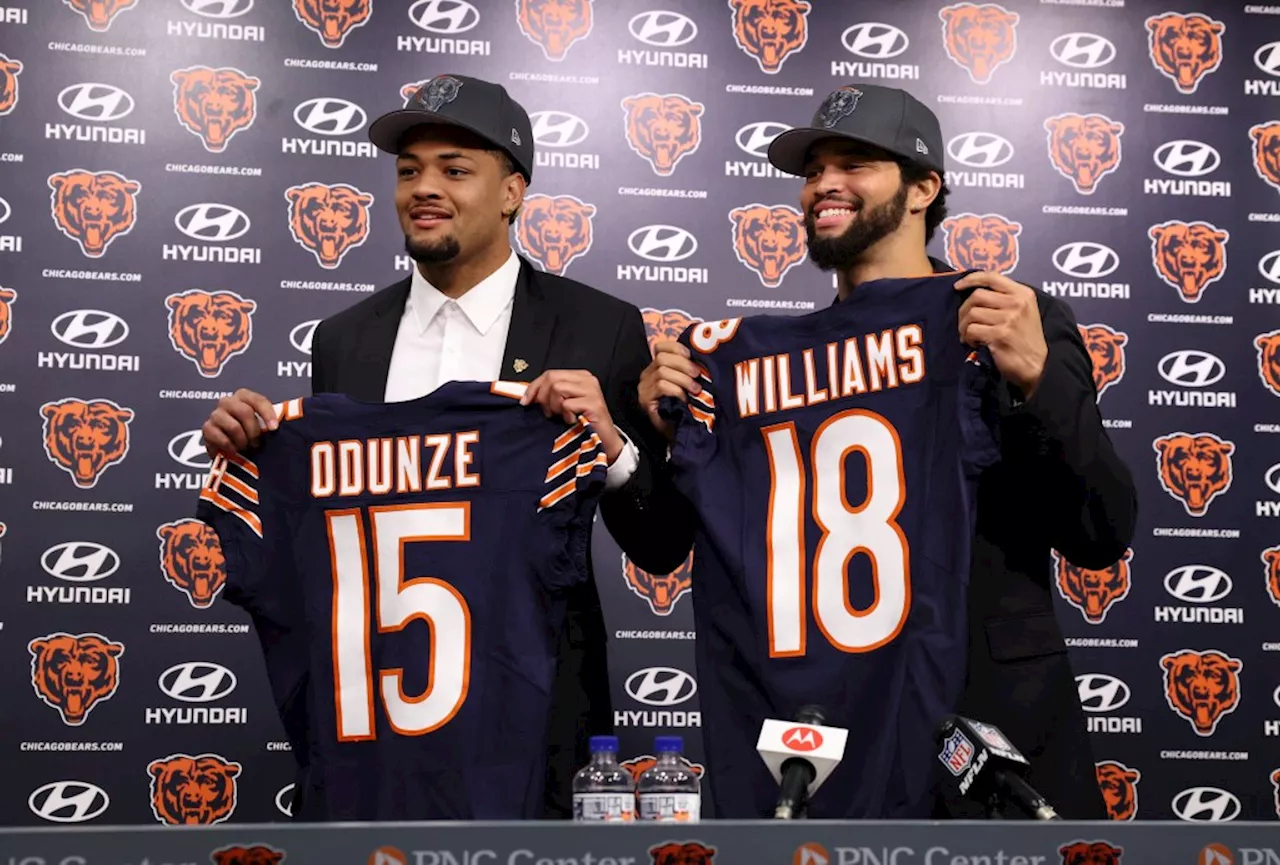 Photos: Chicago Bears introduce No. 1 pick Caleb Willams and No. 9 pick Rome Odunze