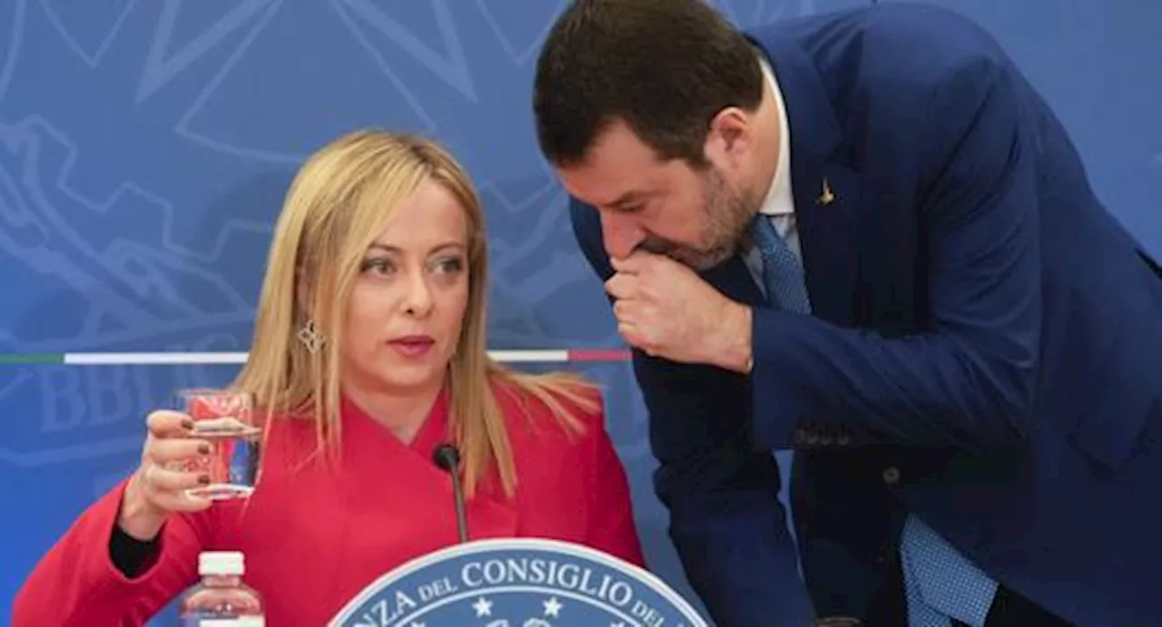 Salvini non sarà alla convention di Fratelli d’Italia, con Meloni