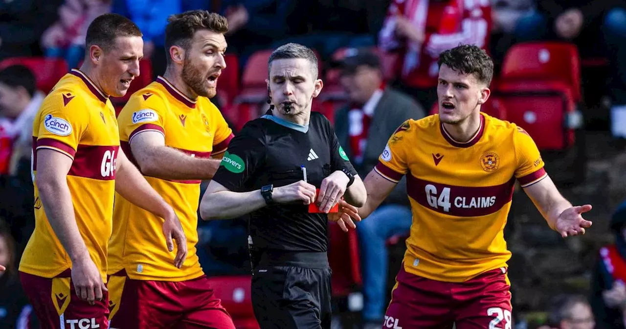 Aberdeen 1 Motherwell 0: 'Laughable' red card will be appealed says Kettlewell