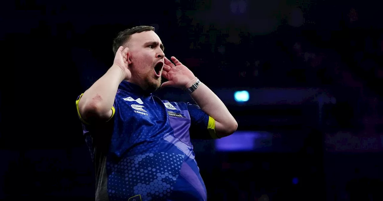 Luke Littler responds to Liverpool taunt and opens up on darts connection