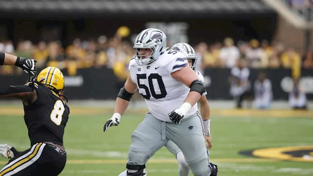 Cowboys select Kansas State's Cooper Beebe at No. 73 overall in NFL draft