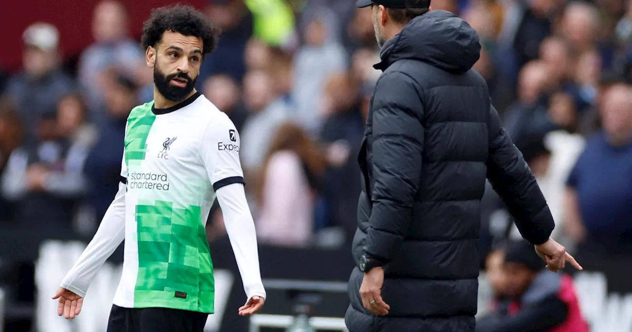 La fuerte respuesta de Mohamed Salah tras el cruce con Klopp