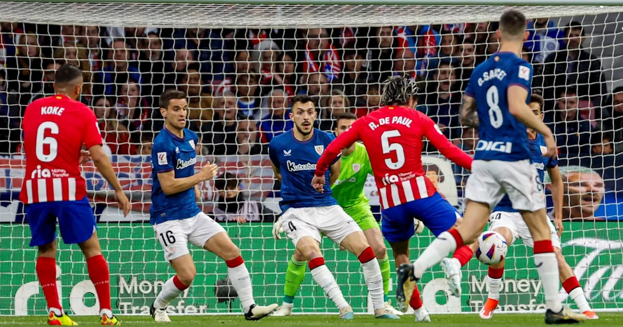 Video: el gol de Rodrigo De Paul desde afuera del área contra Athletic Bilbao