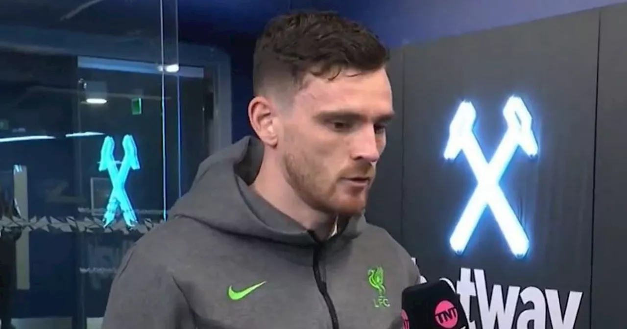 Robertson hints at Liverpool dressing room reaction to Slot replacing Klopp