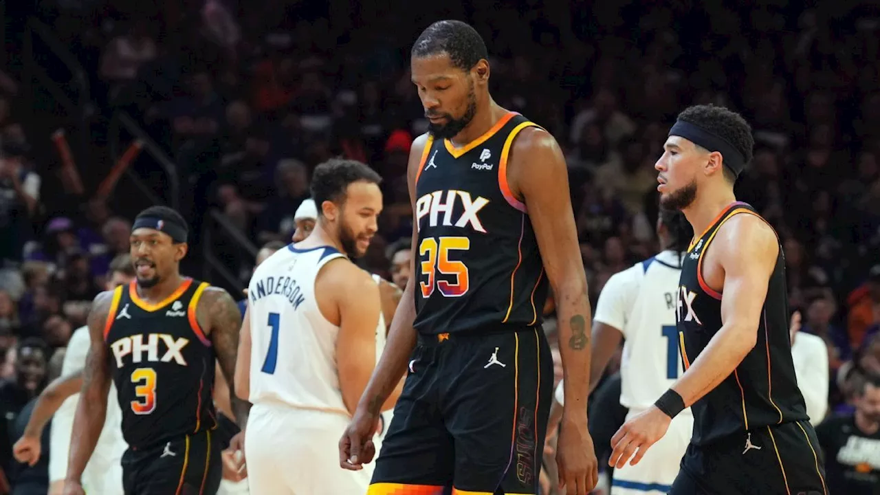 Kevin Durant hope Suns use fans' boos as 'fuel' down 3-0 to Wolves