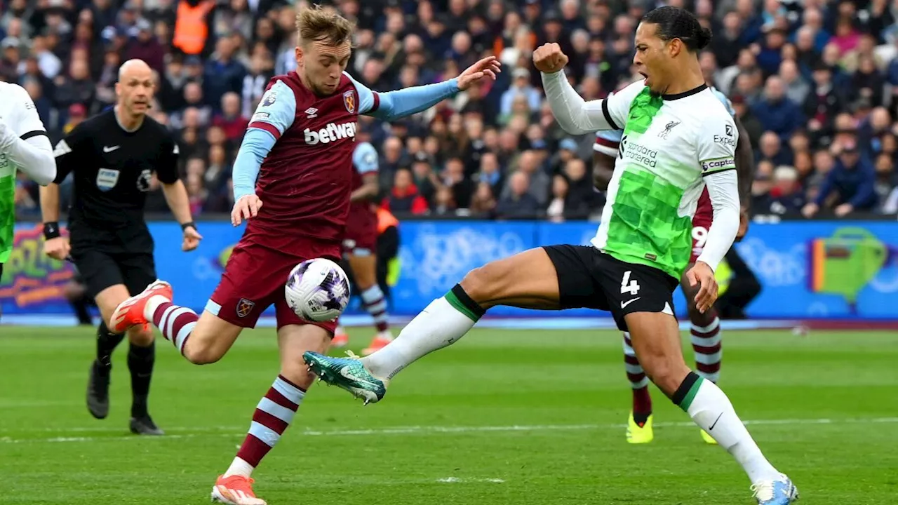 Liverpool ratings: Van Dijk 5/10 as title hopes hit again at West Ham