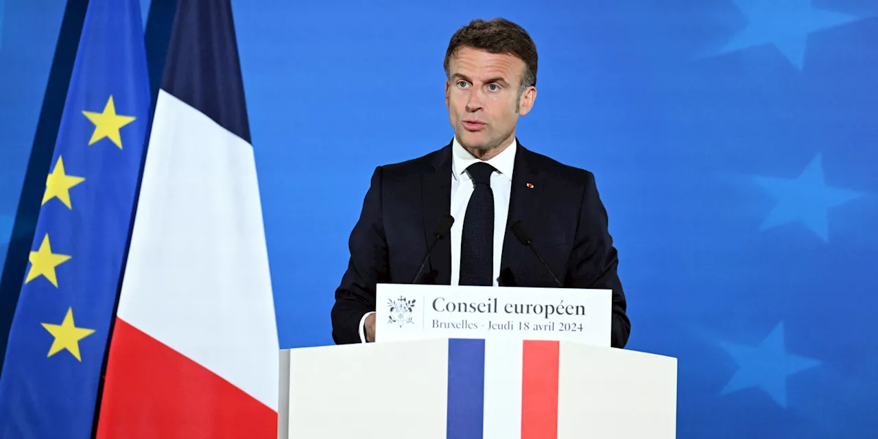 Élections européennes : pour Emmanuel Macron, le Rassemblement national «ne propose rien»