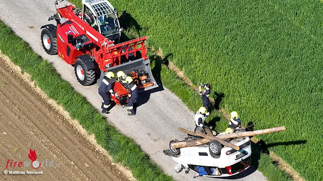 Stmk: Überregionale Feuerwehrgroßübung mit 300 Kräften im Bereich Hartberg