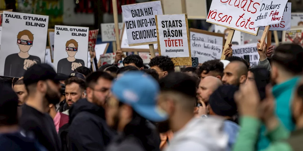 1100 Teilnehmer bei von Islamisten organisierten Demonstration in Hamburg