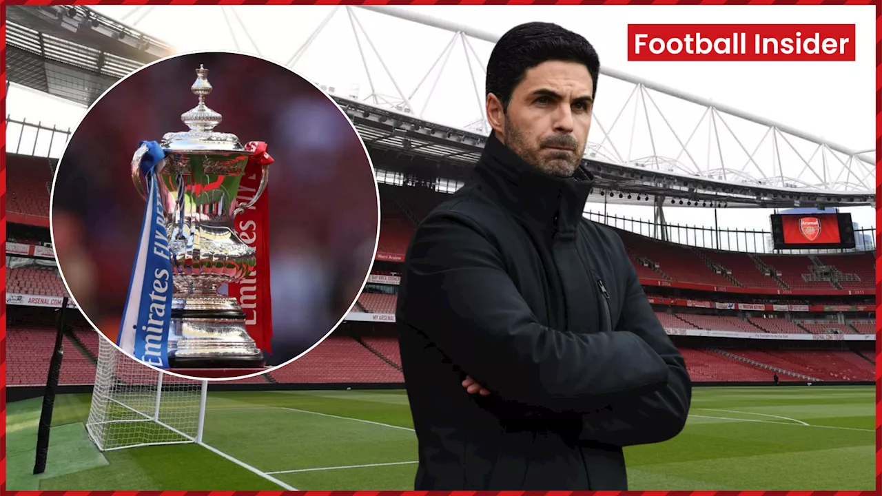 Arsenal boss Mikel Arteta facing FA Cup revolt