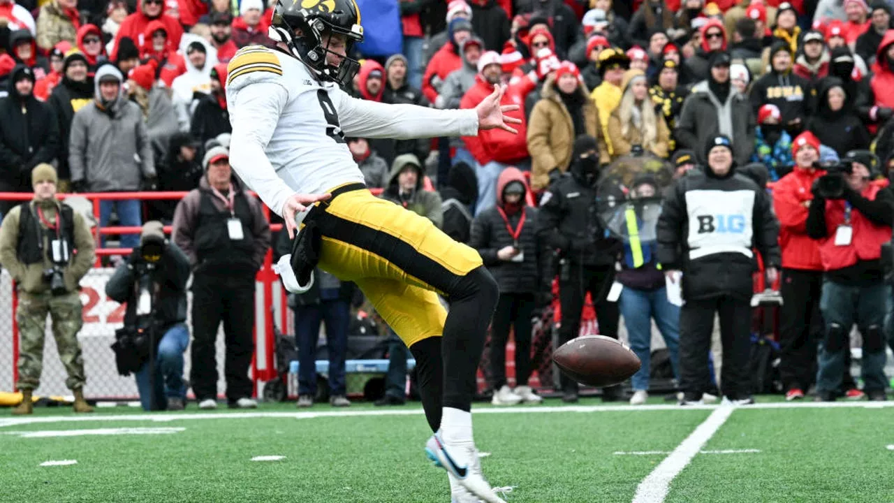 Chicago Bears select Iowa punter Tory Taylor in fourth round of 2024 NFL Draft