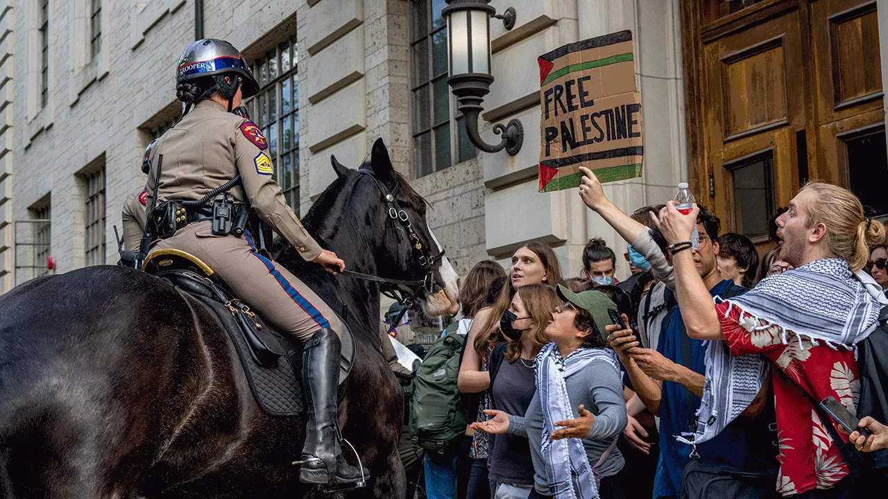 UT Austin suspends Pro-Palestinian student group after anti-Israel protest