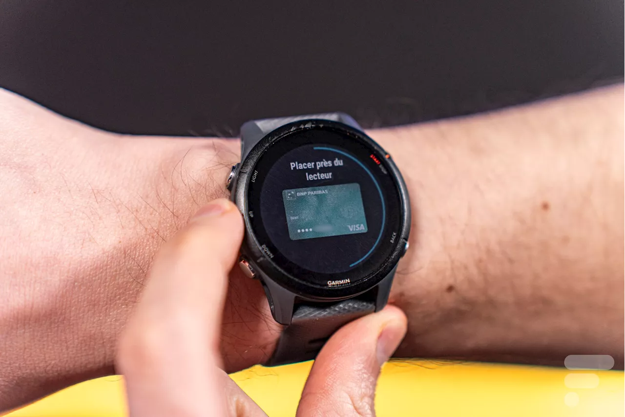 Garmin Pay : comment payer sans contact avec sa montre Garmin