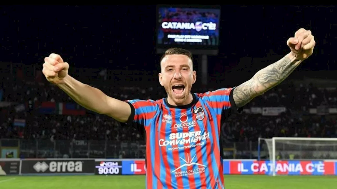 Catania, notte magica: la vittoria col Benevento vale salvezza e playoff