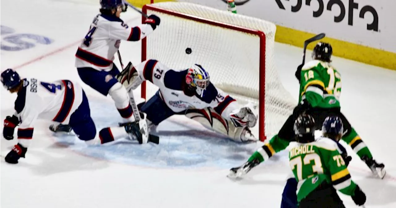 Big third period by London Knights leads to Game 1 win of Western Conference Championship