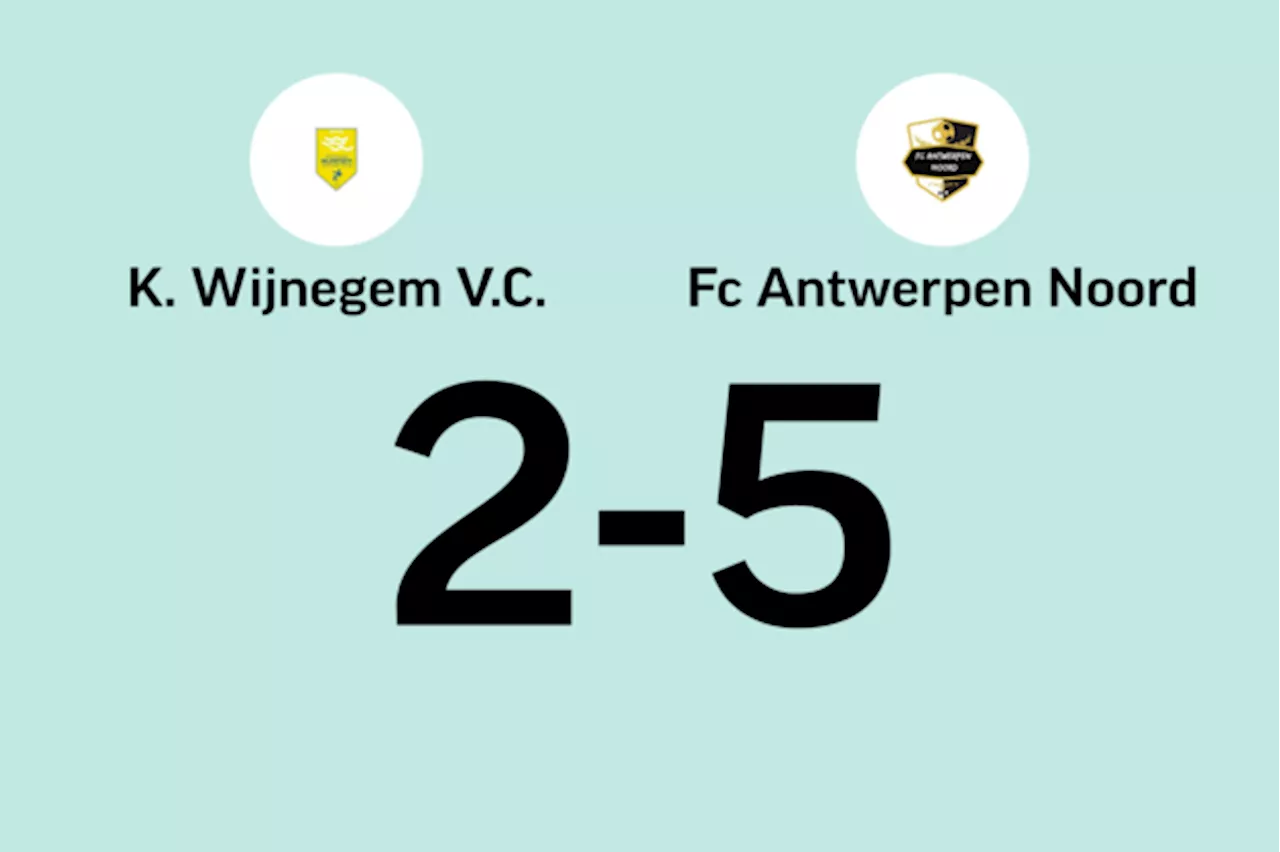 Haddoudi Katar maakt twee goals voor Antwerpen Noord B in wedstrijd tegen Wijnegem B