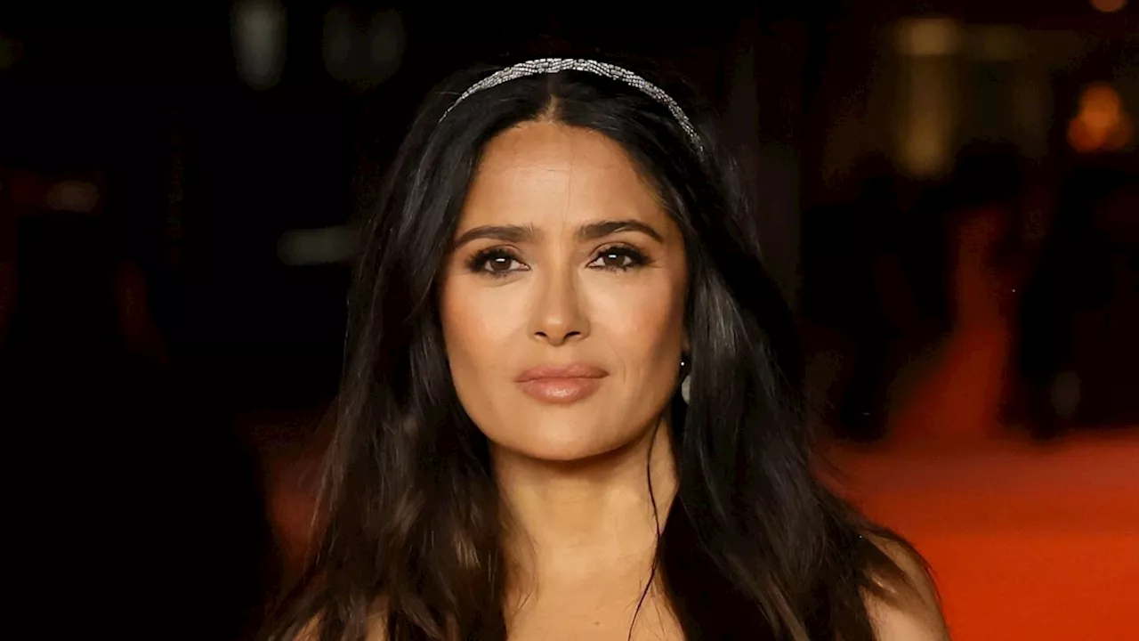 Salma Hayek, 57, rocks sheer corset as she joins Madonna live on stage