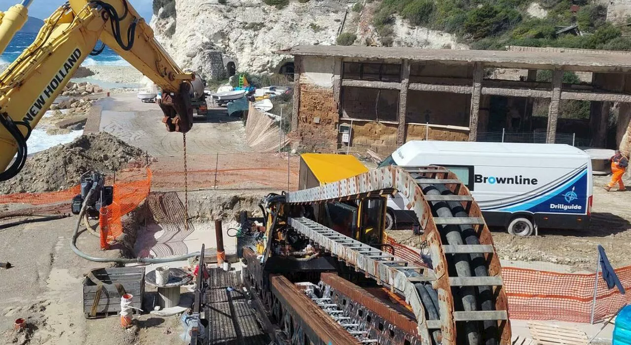 Acqua potabile a Ponza grazie al dissalatore: partiti i lavori