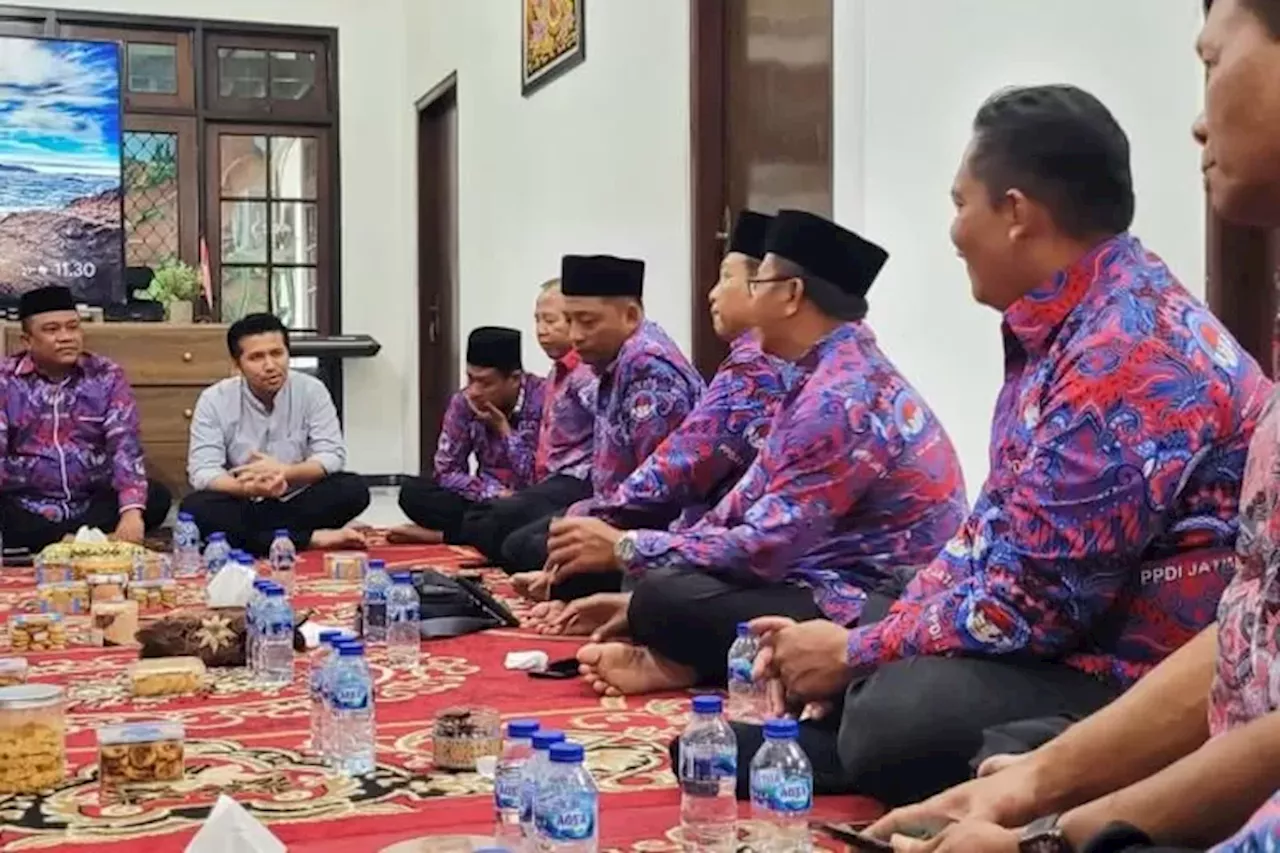 Kuatkan Tali Silaturrahmi, Emil Dardak Terima Kunjungan Persatuan Perangkat Desa Indonesia Jatim