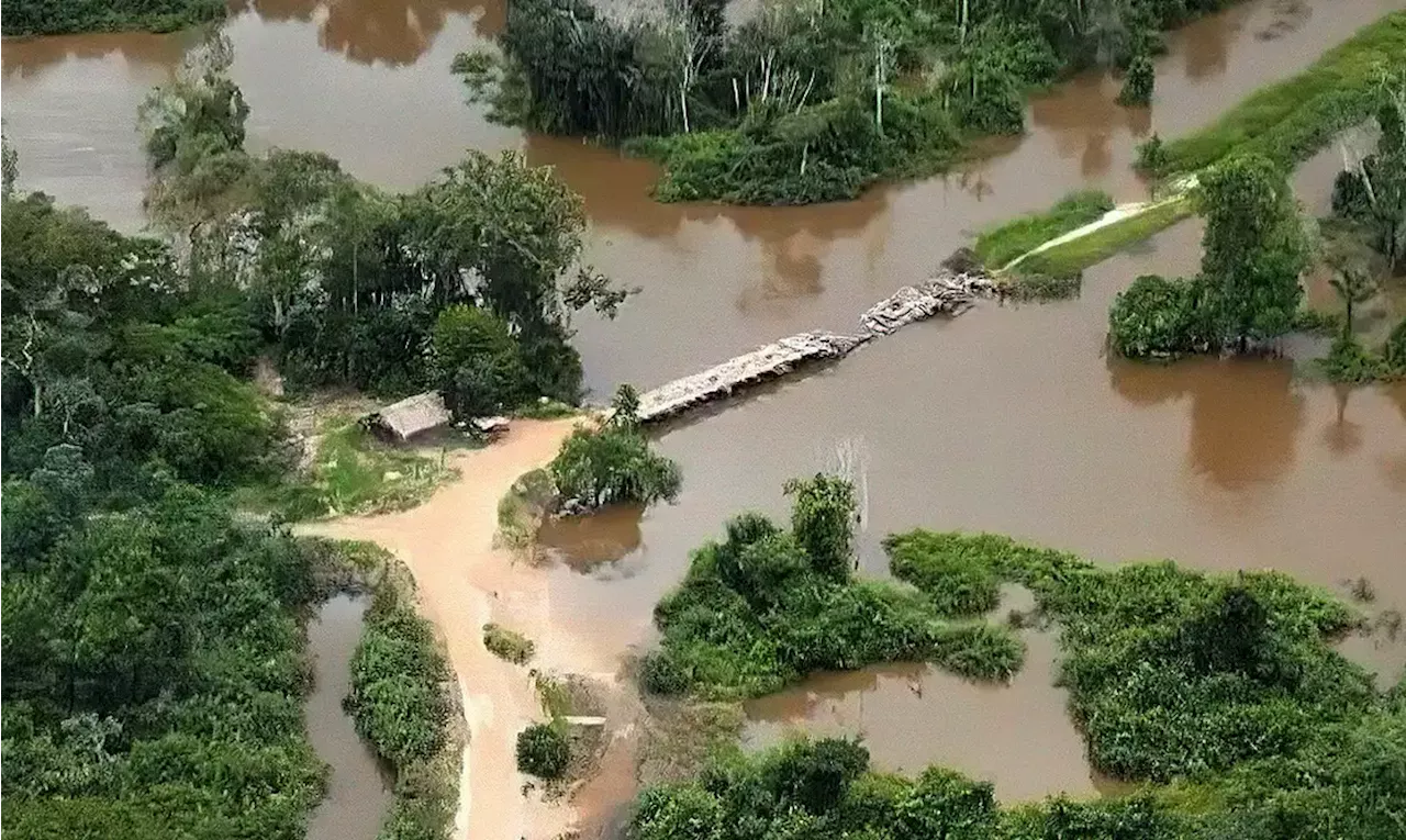 Polícia Federal destrói ponte de acesso à terra indígena no Pará