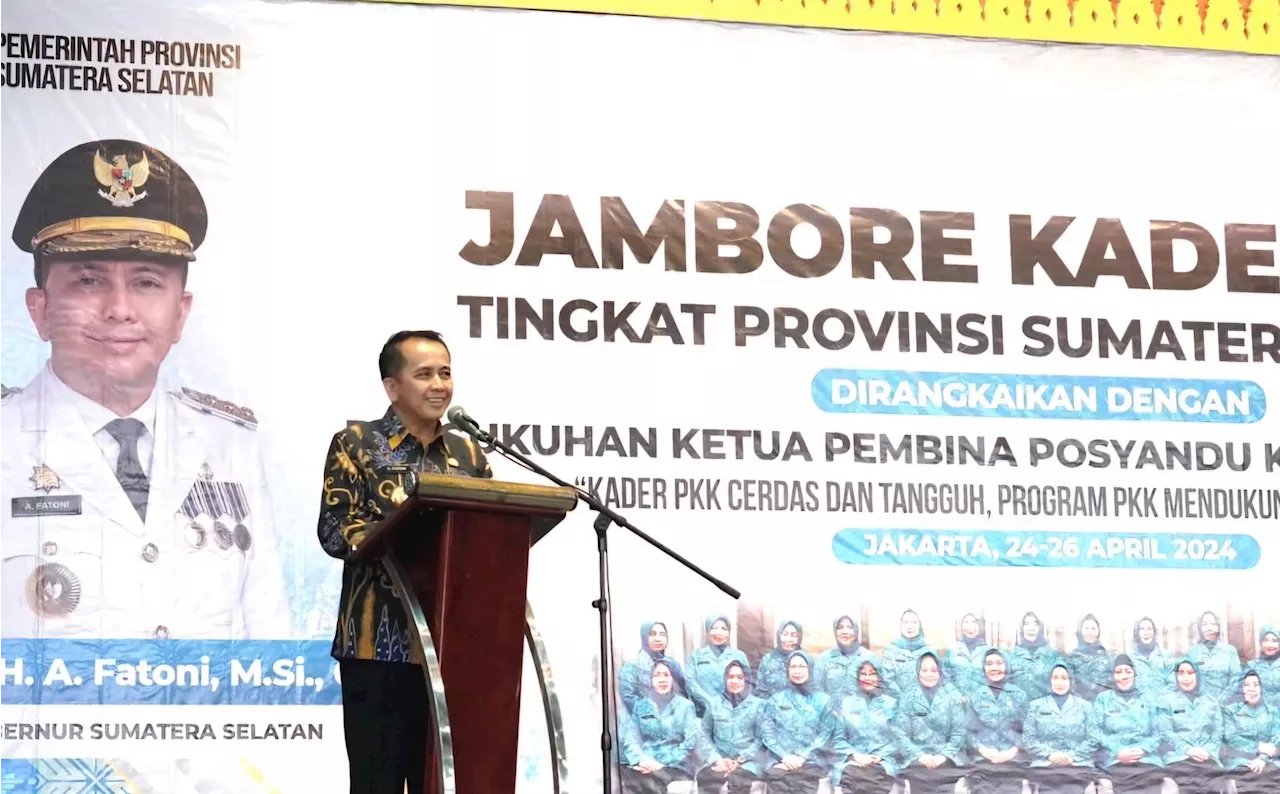 Tutup Jambore PKK Sumsel 2024, Pj Gubernur Ajak Kader Sukseskan Program Pemerintah