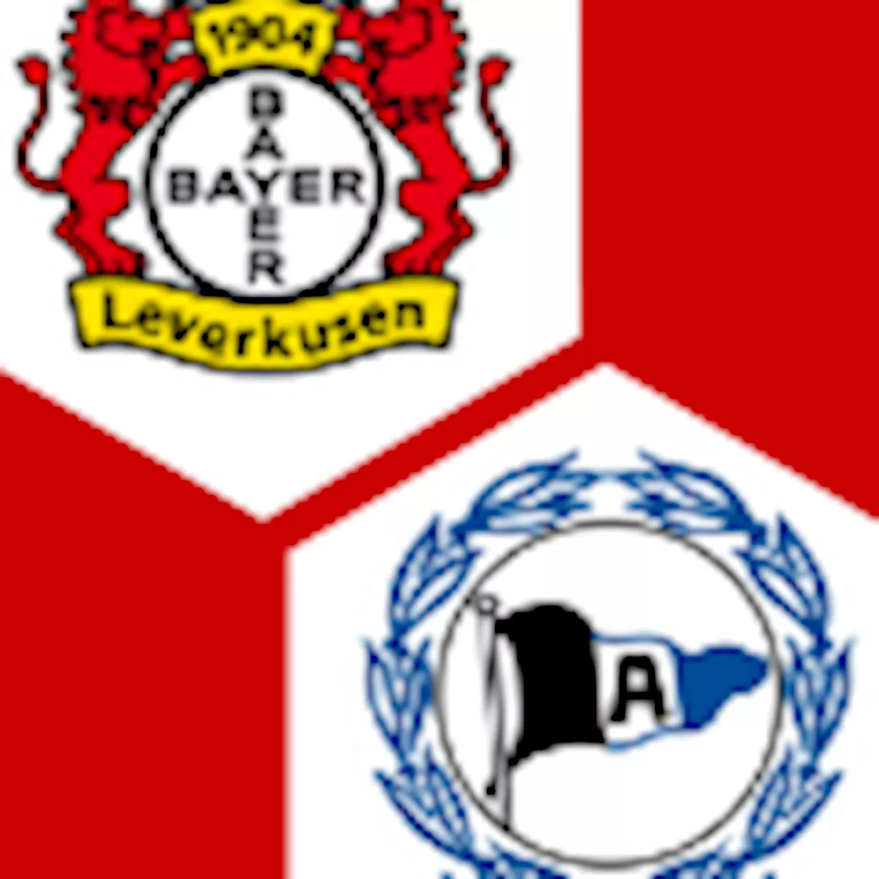 Bayer 04 Leverkusen - Arminia Bielefeld : | 24. Spieltag