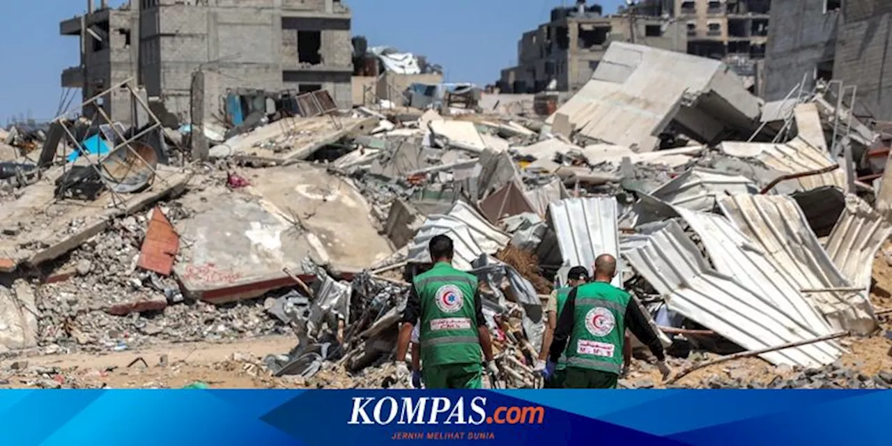 Butuh 14 Tahun untuk Bersihkan Puing-puing di Gaza akibat Serangan Israel...