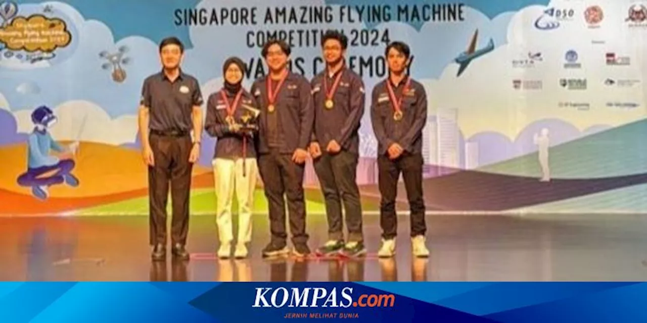 Mahasiswa ITB Raih Emas di Kompetisi Robot Terbang Internasional 2024