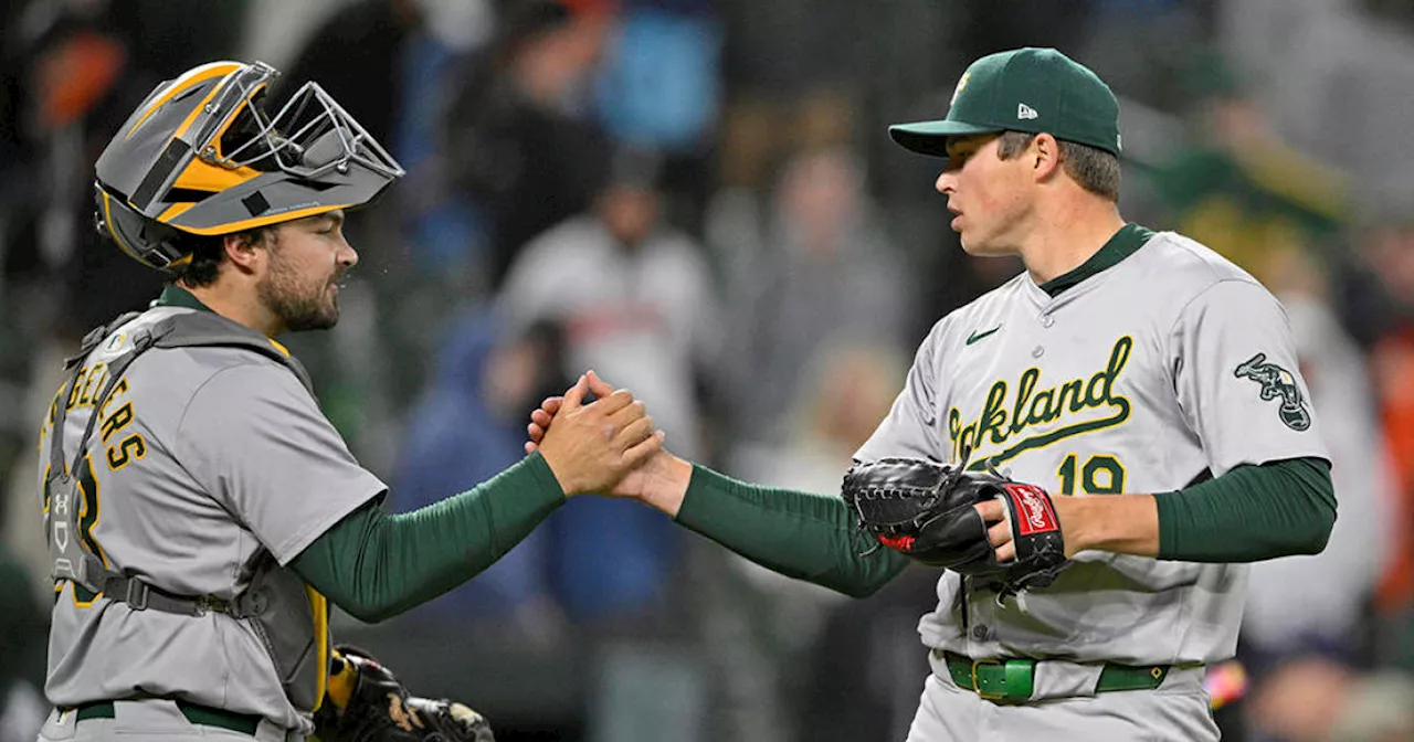 Brent Rooker hits go-ahead double in the 10th to carry the A's past the O's