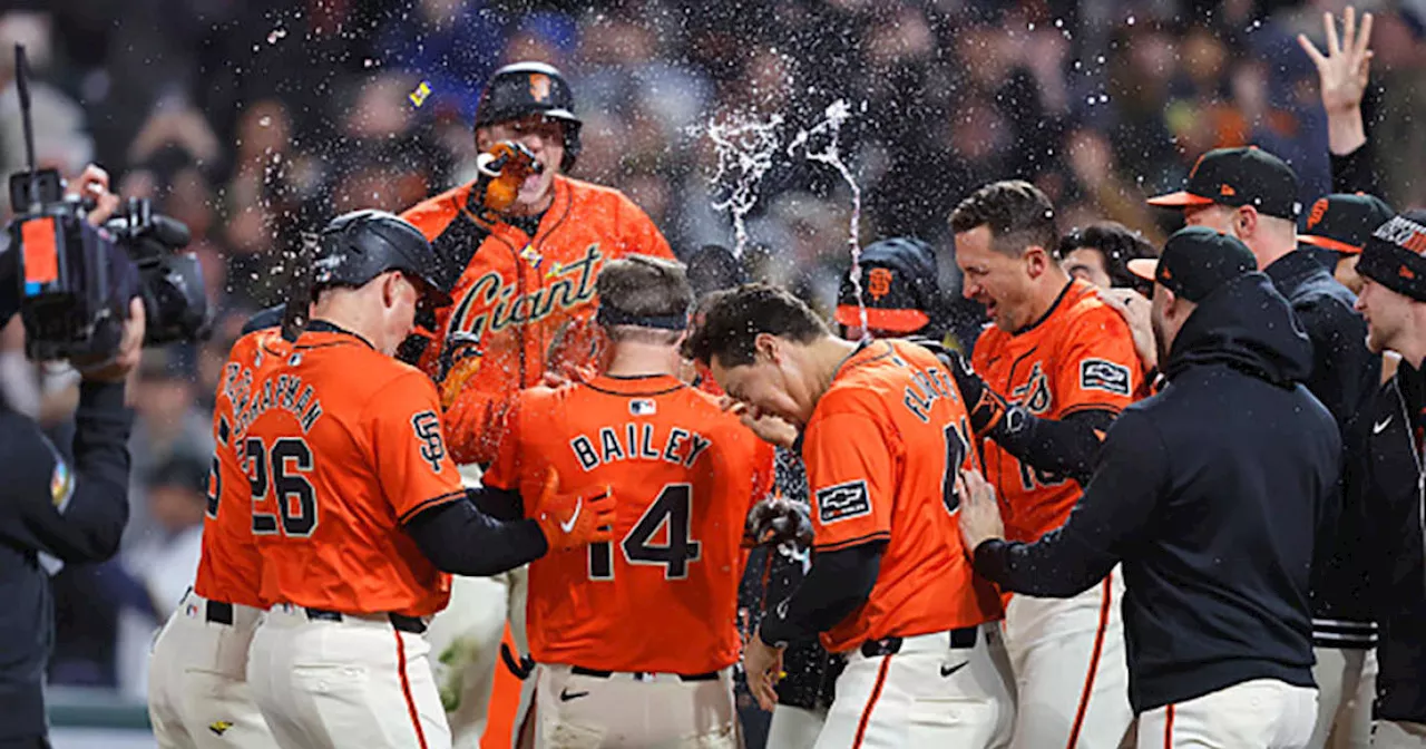 Patrick Bailey hits walk-off home run, Giants beat Pirates