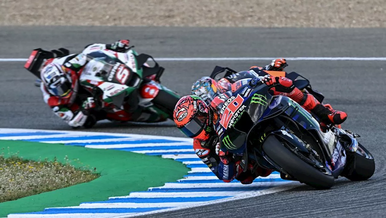 VIDEO. Moto GP : 14 chutes, Quartararo pénalisé et privé de podium… L’incroyable course sprint du Grand Prix d